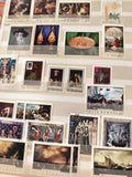 Timbres anciens Posta Romana lot thématique art peinture histoire