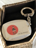 Porte-clés publicitaire Dubonnet vintage France ancien alcool rétro