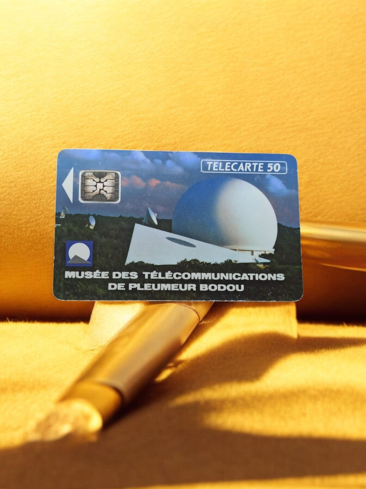 Télécarte 50 unités Musée Pleumeur Bodou vintage carte téléphonique rétro France