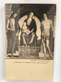 Carte postale ancienne Madone et saints Perugino Firenze Uffizi CPA Italie