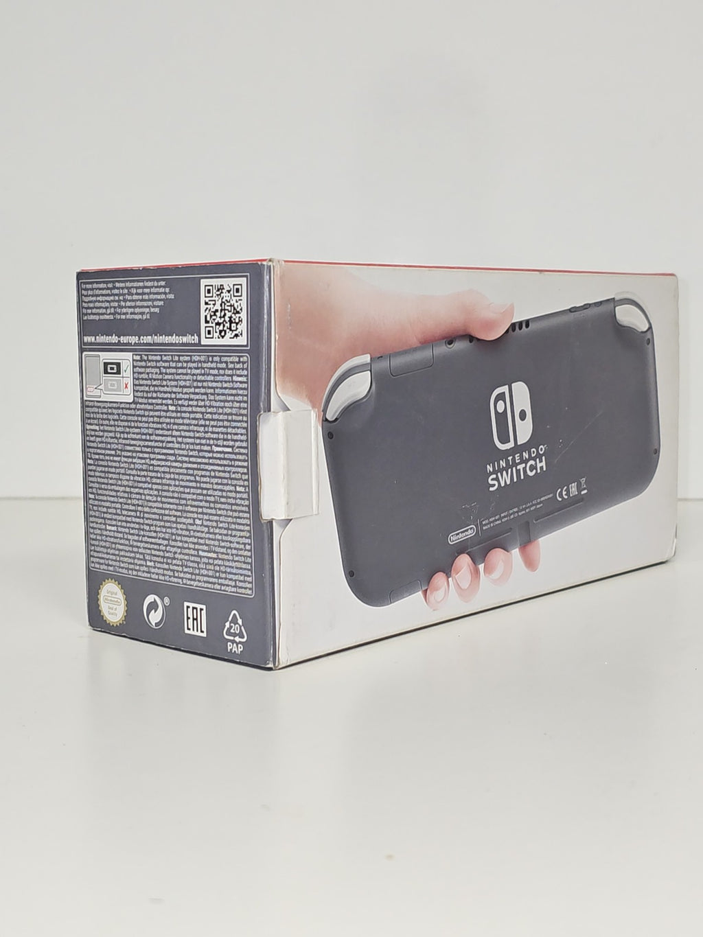 Boîte vide originale pour manette Nintendo Switch, emballage officiel console