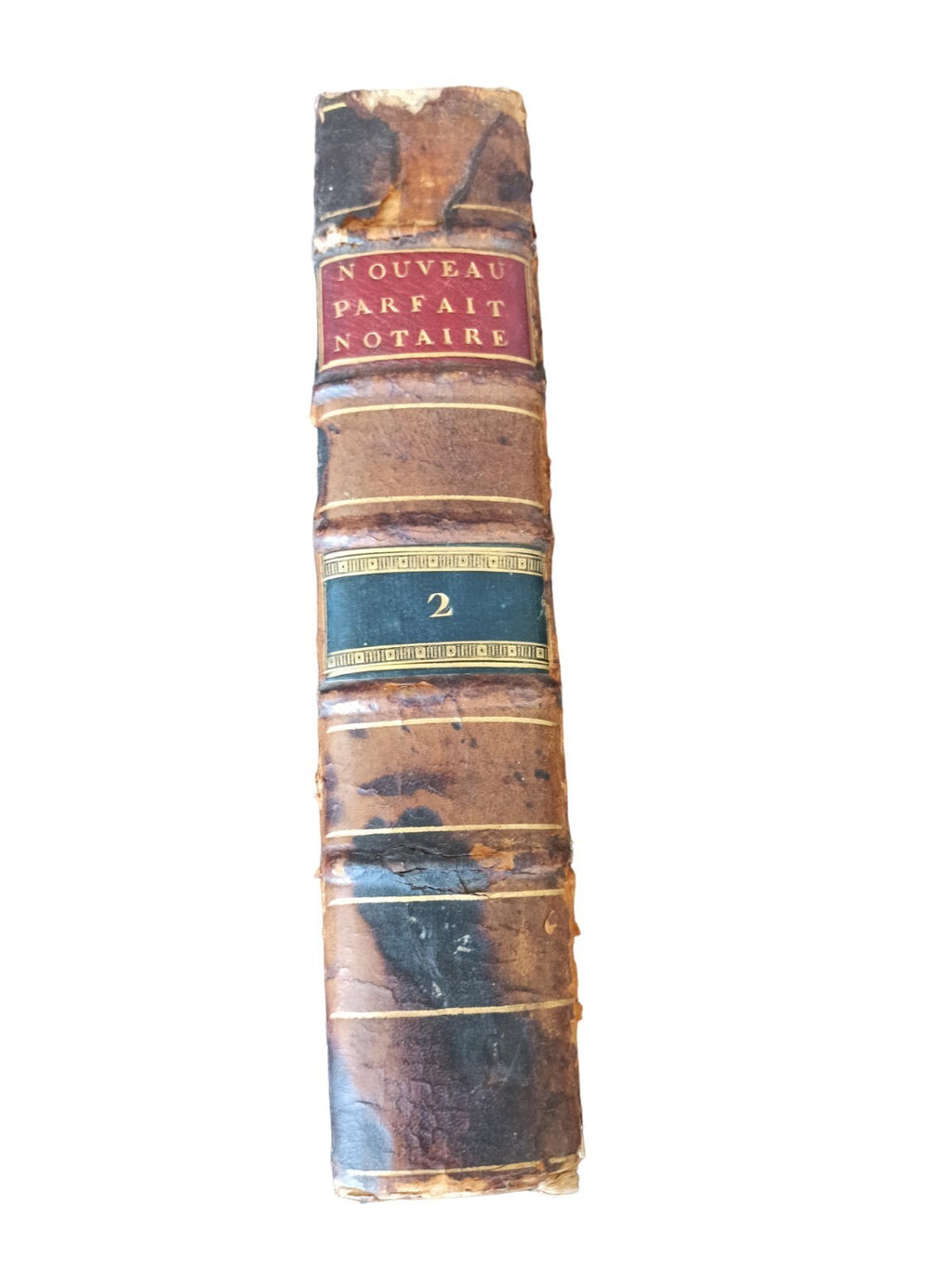 Livre ancien notariat 1807 Parfait Notaire Tome 2 Garnery Paris droit rare