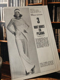 Patron couture vintage pyjama femme Modes de Paris années 70 rétro ancien