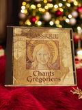 CD Chants Grégoriens musique classique – Jaquette illustrée, ambiance sacrée