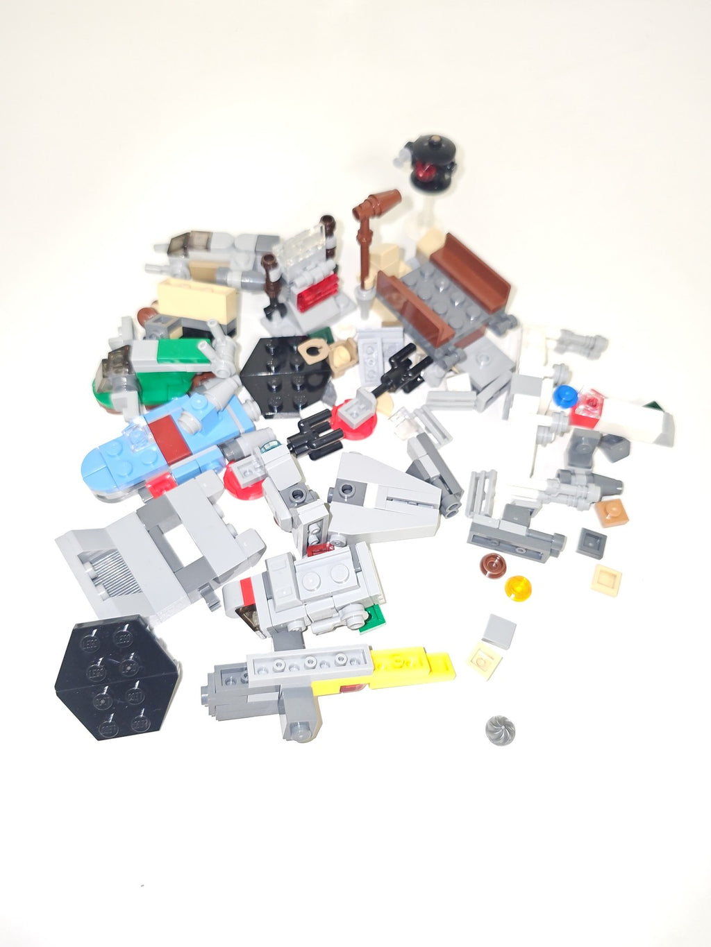 Petit lot Lego Star Wars et autres pièces Lego d'occasion, ensemble mixte comple