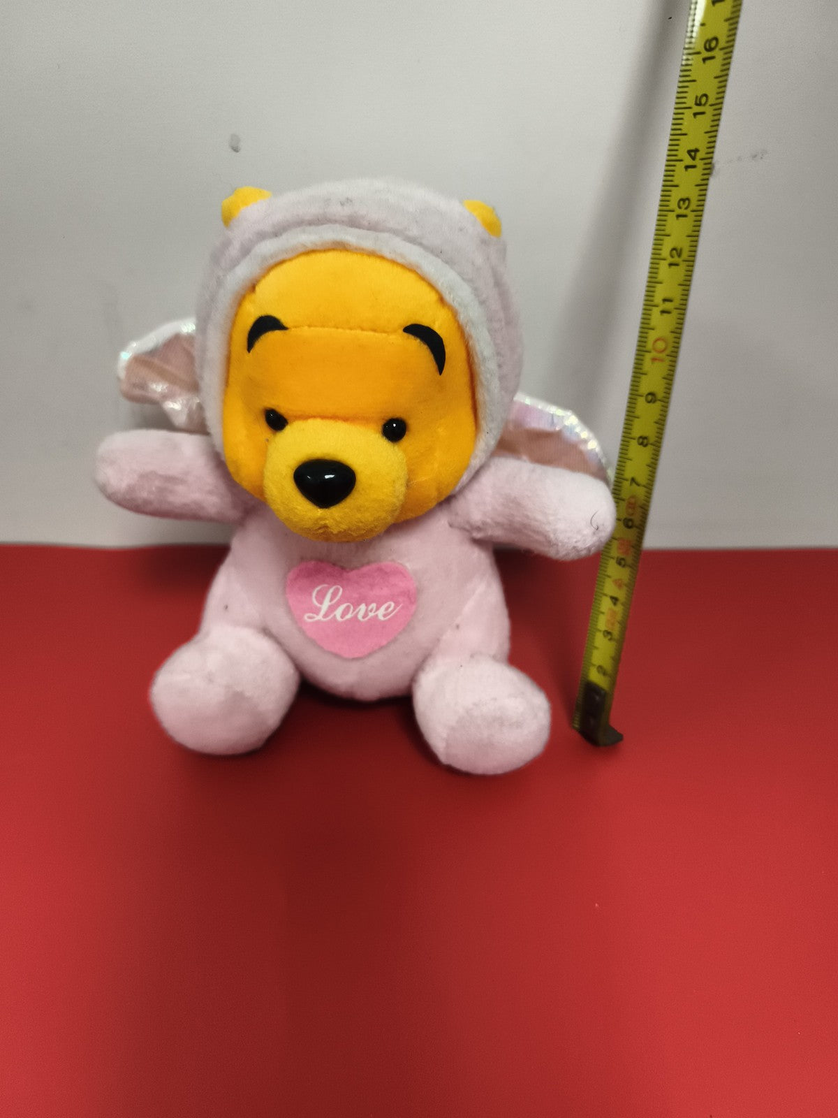Peluche Winnie l’Ourson Disney Tokyo rose Love doudou officiel