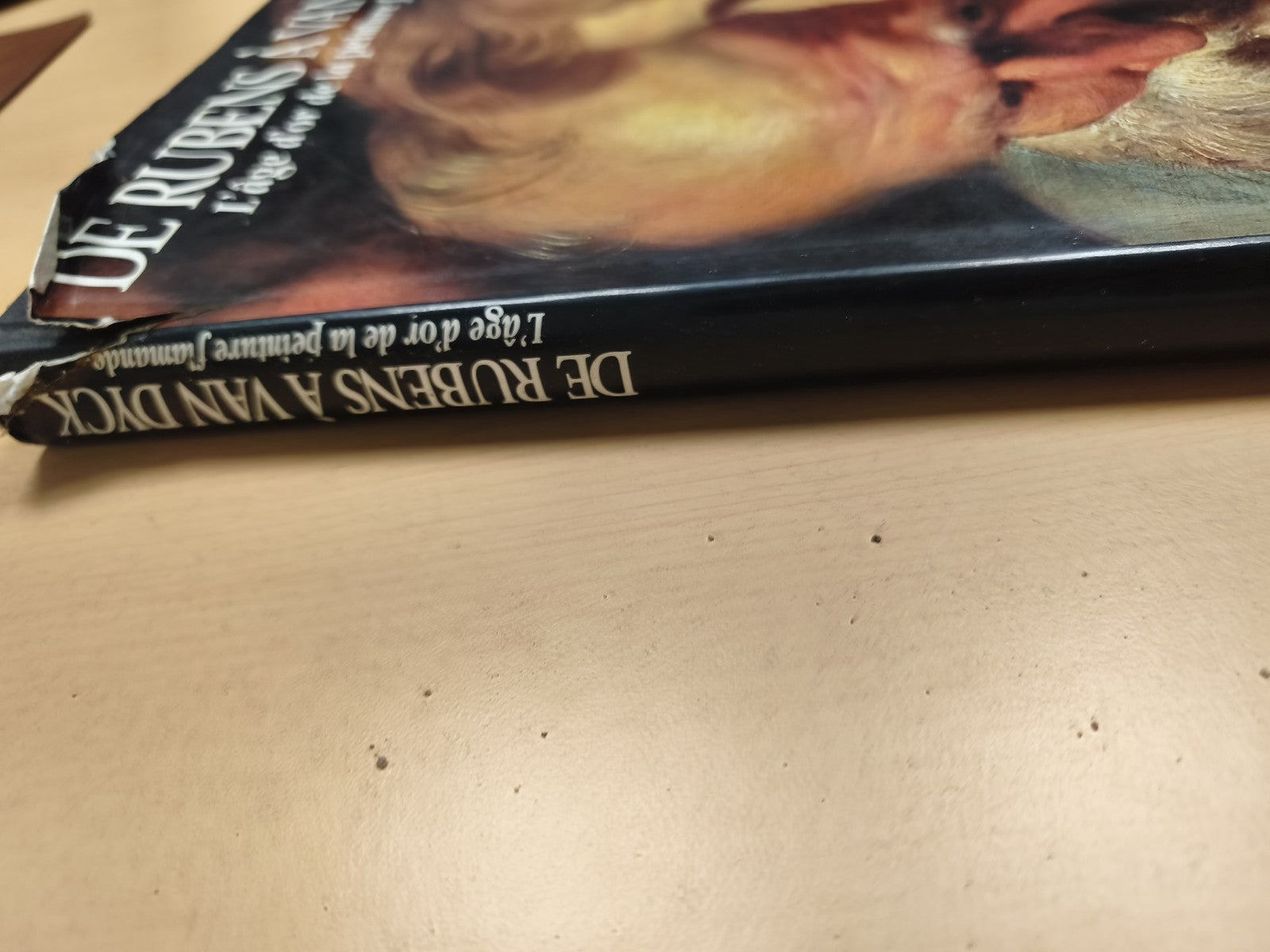 Livre ancien vintage Art flamand Rubens Van Dyck âge d?or peinture 1994 rare