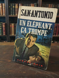 Livre de poche ancien San-Antonio Un éléphant ça trompe polar vintage Fleuve Noi