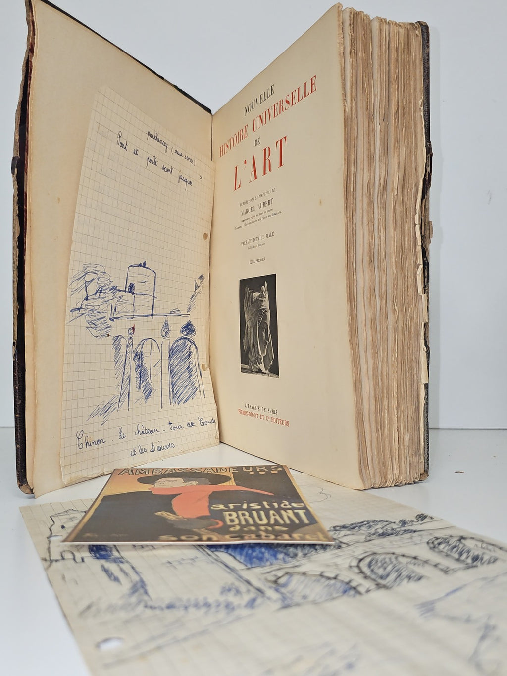 Livre ancien Nouvelle histoire universelle de l'art vintage collection beaux liv