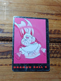 Carte Dragon Ball Z Cardass série 1 vintage Majin Boo, bordure noire