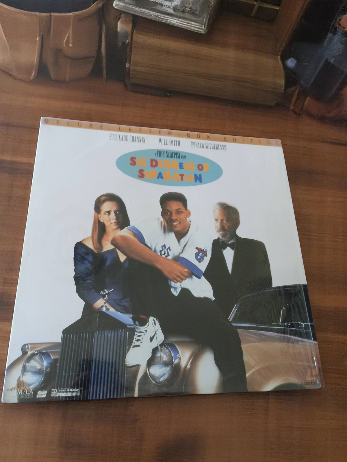 Laserdisc Six Degrees of Separation vintage rétro film cinéma édition Deluxe