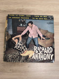 Vinyle 45T Richard Anthony Fiche le camp Jack Loin de moi ESRF 1334 pochette cou