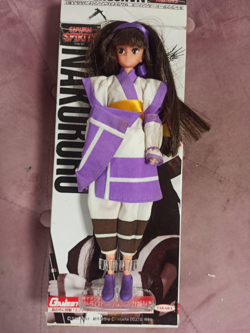Figurine Nakoruru Samurai Spirits SNK Takara boîte d'origine Japon 1993