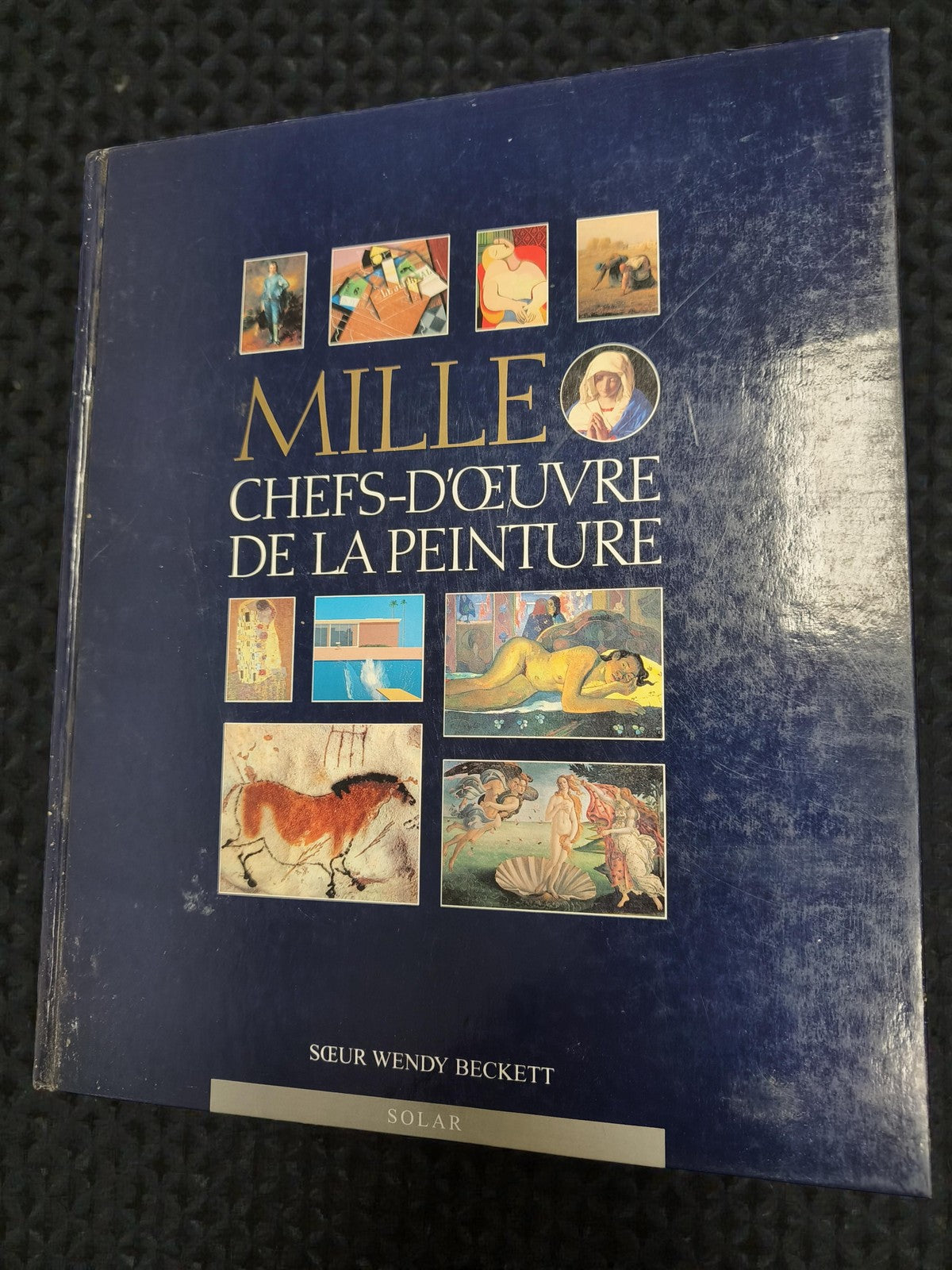 Livre ancien Mille chefs d'oeuvre de la peinture grand format rare vintage art