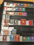 Timbres poste Pays-Bas lot multicolore oblitérés et neufs, thématique Reine, Eur