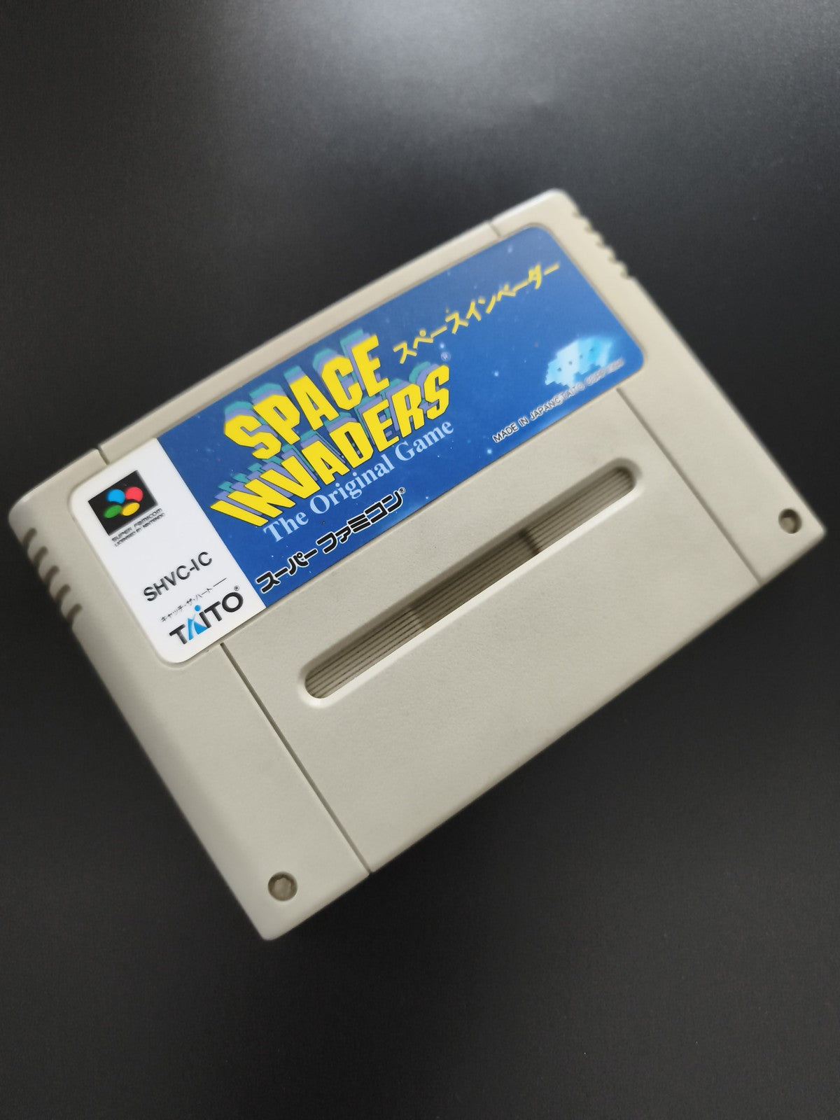 Cartouche Space Invaders Super Famicom Nintendo Taito Japon jeu original