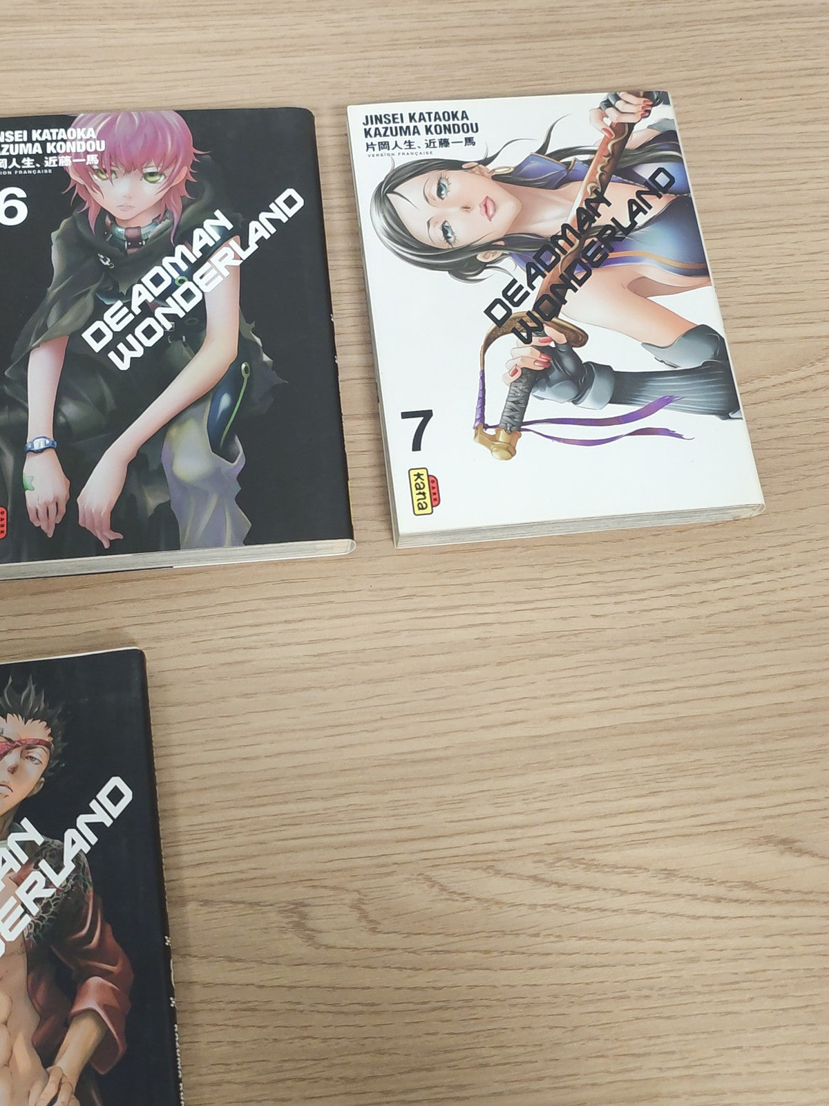 Lot de mangas Deadman Wonderland tomes variés, livres d'occasion manga VF