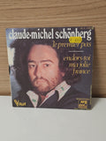 Vinyle 45 tours rétro ancien Claude-Michel Schönberg disque collection chanson f