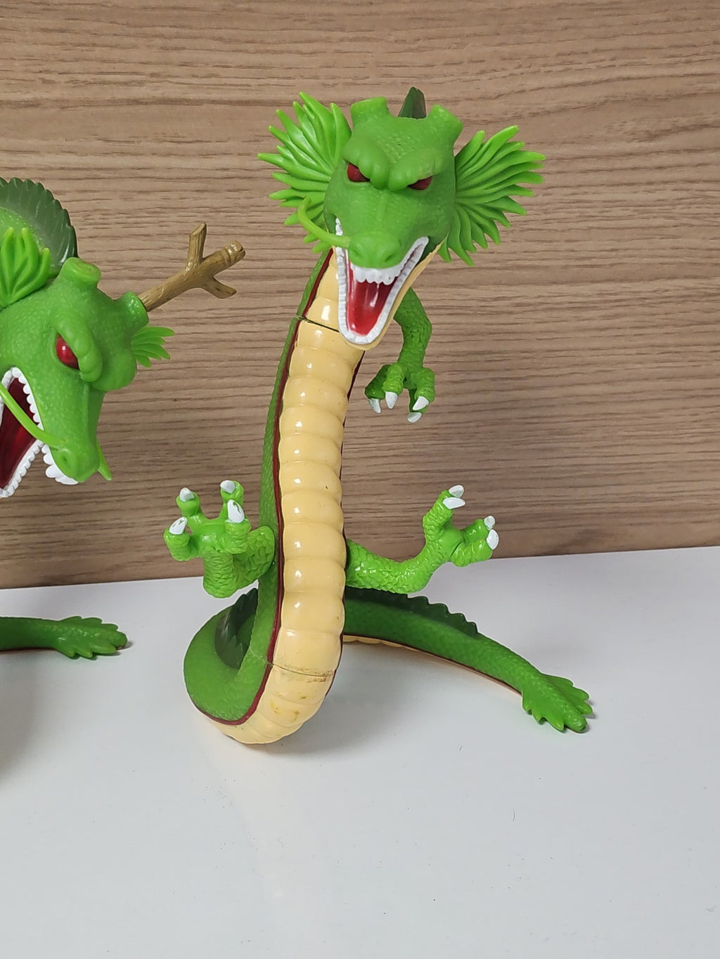 Lot 2 figurines Shenron et Goku Dragon Ball Z vintage rare collection BS STA