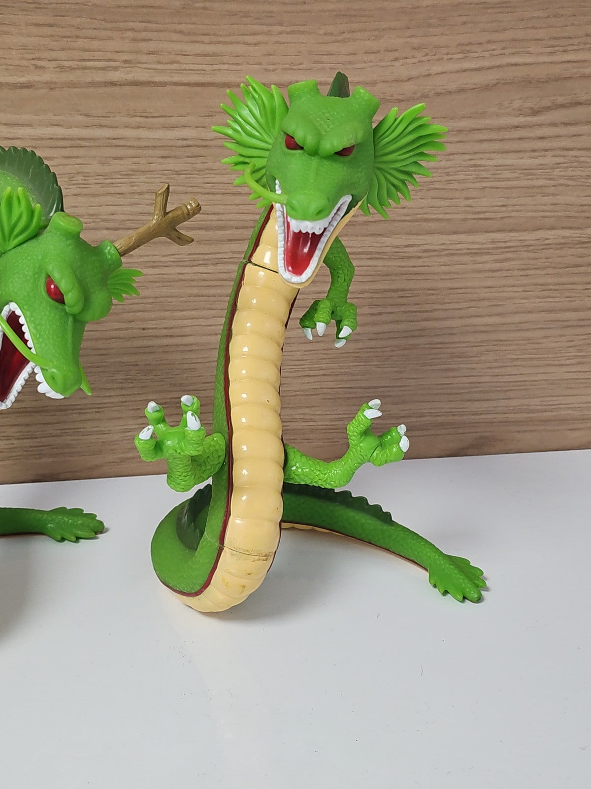 Lot 2 figurines Shenron et Goku Dragon Ball Z vintage rare collection BS STA