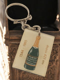 Porte-clés vintage Blanquette producteur coopérative France années 60 pub alcool