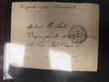 Lettre manuscrite oblitérée 1913 cachet Trésor et Postes Besançon philatélie
