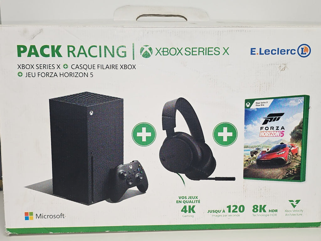 Boîte vide Xbox 360 pack E.Leclerc Forza Horizon 5 - Emballage console d?origine