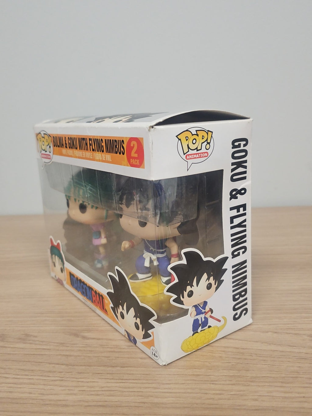 Funko Pop Animation Bulma et Goku sur Nuage Magique Figurine Funko d'occasion