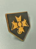 Vintage pin's AJA écusson bleu et or collection badge ancien (Ref 7)