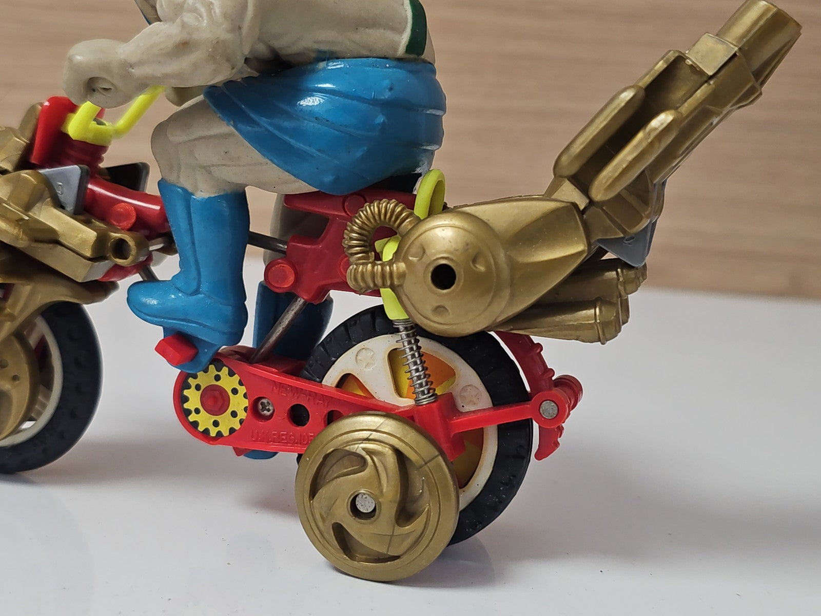 Vintage Figurine 1993 Troll Terror Super Fighter old rare retro collection