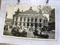 CPA Paris Opéra Garnier attelages timbre oblitéré carte postale phototypie