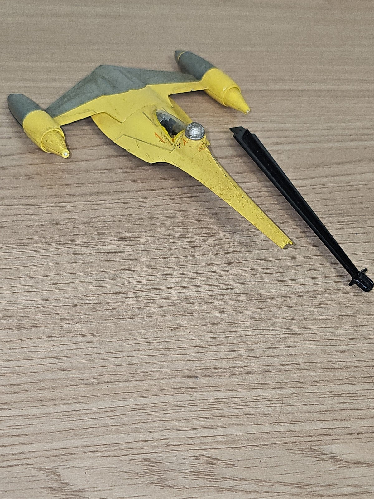 Vintage Star Wars Naboo N-1 Starfighter 1998 ancien jouet rétro Episode I rare