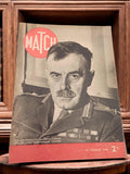 Magazine Paris Match ancien 1940 couverture Mac Naughton journal vintage presse