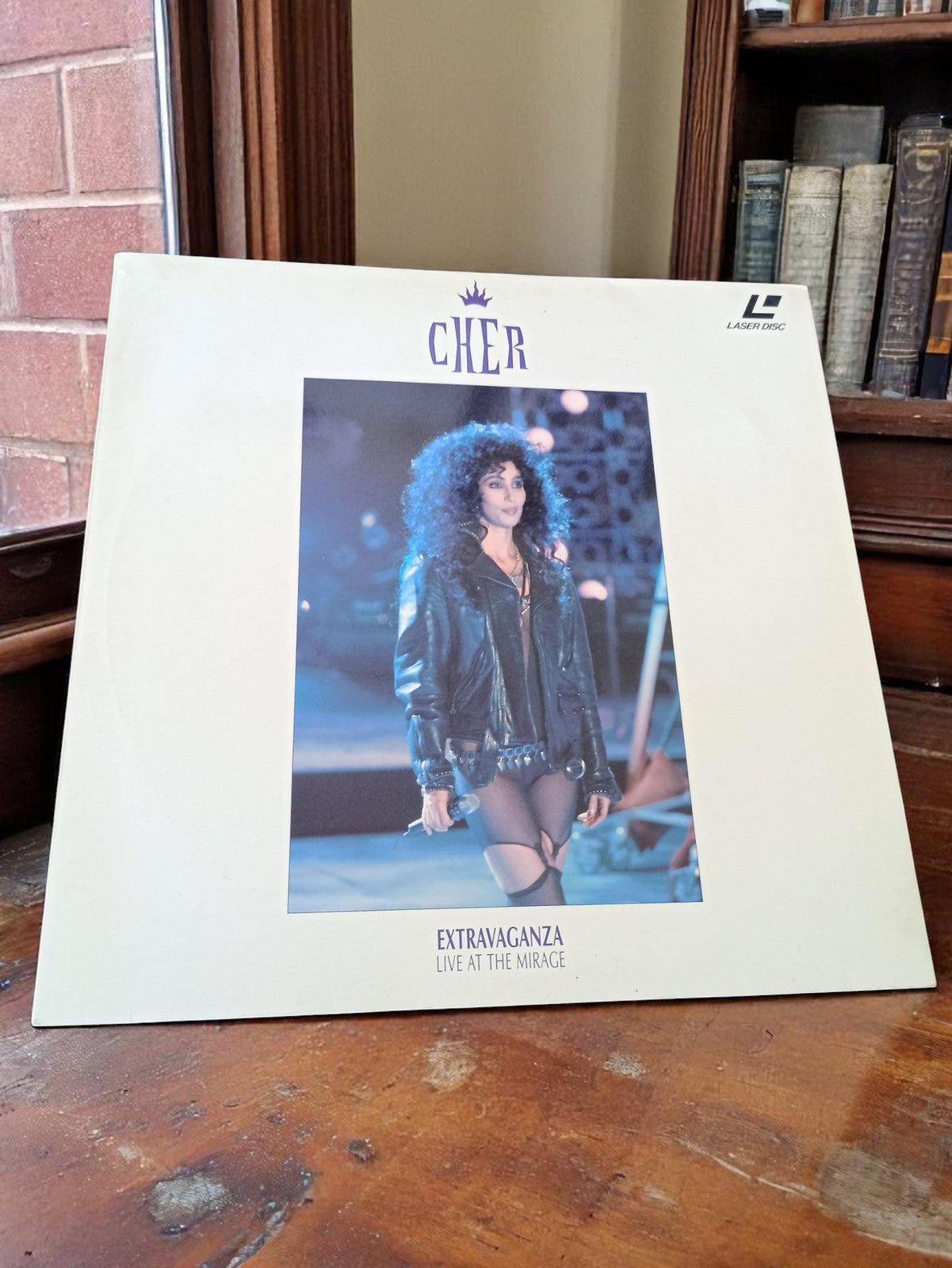 Film Cher sur Laserdisc Vintage - Classique du Cinéma en Édition Ancienne