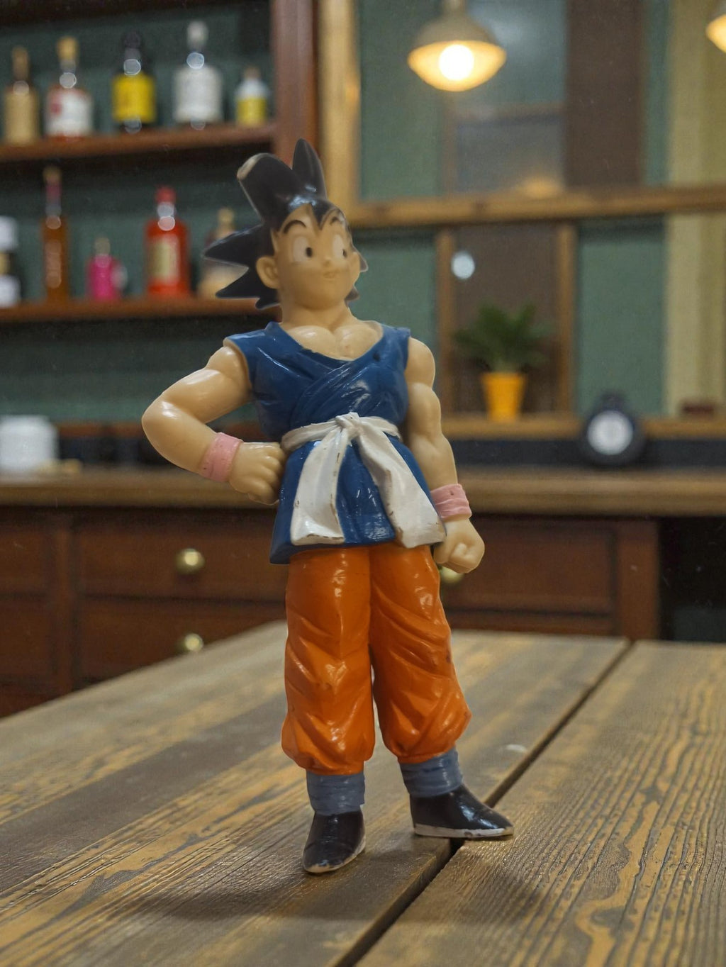 Figurine vintage Dragon Ball GT Goku rétro, jouet ancien années 90