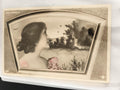 Carte postale ancienne portrait femme Miro Steinartz art déco CPA photo vintage