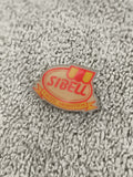 Pin's publicitaire vintage SIBELL chips tradition, badge rétro années 90 (Ref 5)
