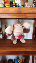 Peluche Donkey Kong officielle Nintendo vintage Super Mario marron beige