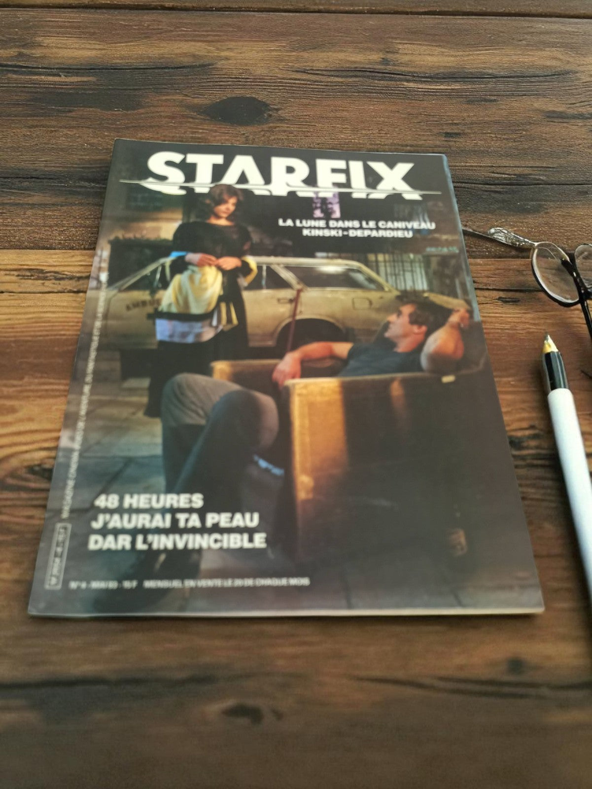 Magazine cinéma Starfix vintage ancien n°8 très bon état rétro années 80