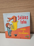 Disque vinyle 45T rétro ancien Susans Tuba collection musique vintage pop