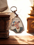 Porte-clés vintage publicitaire Subito clown ancien rétro années 70