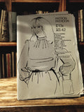 Patron couture vintage blouse habillée 42 n°13E ancien rétro