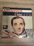 Vinyle 45 tours Charles Aznavour Sylvie Les Aventuriers La Mamma Ne Dis Rien