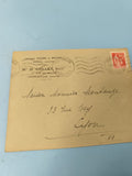 Ancienne enveloppe oblitérée début XXe Charleville philatélie vintage France