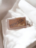 Porte-clés vintage Lindt Mokka publicité rétro chocolat ancien rare