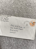Lettre militaire USA 1947 enveloppe APO US Army Postal Vermont philatélie