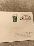 Lettre affranchie Marianne 0,53 FRANCE cachet 45 OLIVET illustration Olive (Ref
