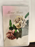 Carte postale ancienne Bonne Année fleurs Eliane 259, CPA rétro