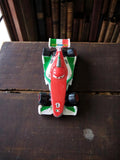 Voiture miniature Cars Disney vintage F1 Francesco rouge vert