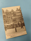 Ancienne carte postale animée Bruxelles Grand'Place Maisons des Corporations